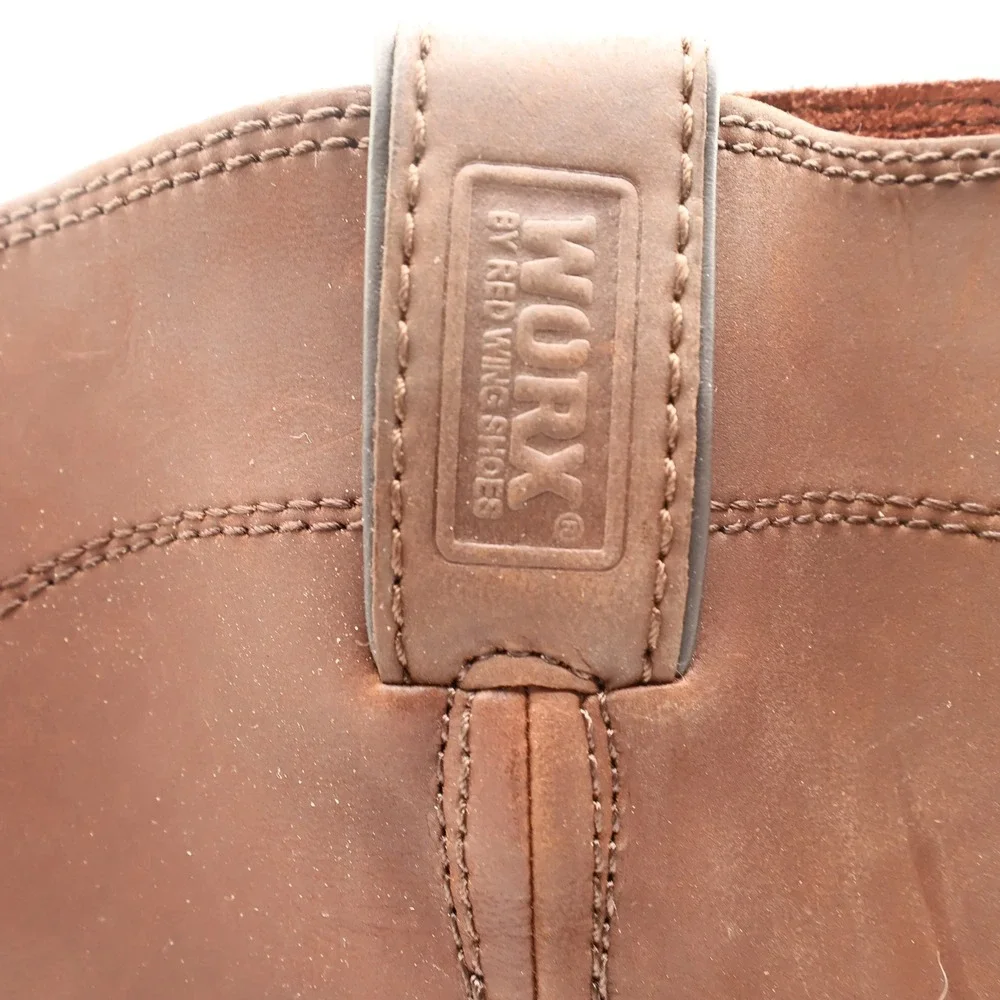 WORX Modern 5701 Steel Toe Work Boots Mens 12 Brown Leather NWT NIB